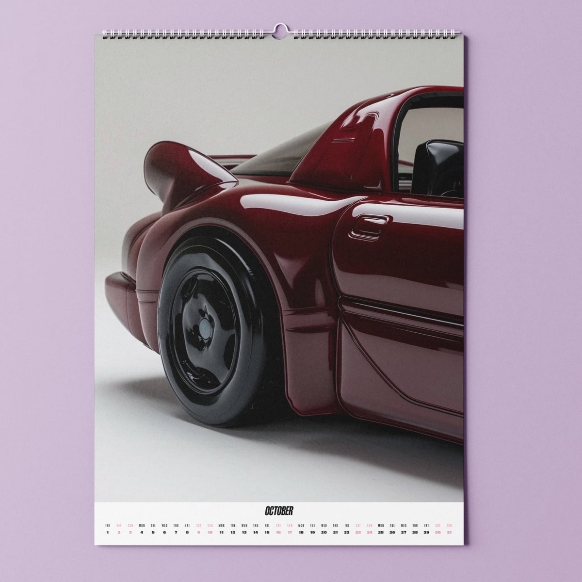 "Soft Cars" Fotokalender 2027 by Tina Bobbe