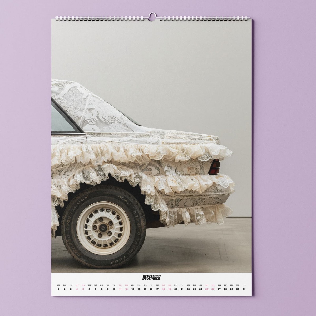 "Soft Cars" Fotokalender 2027 by Tina Bobbe
