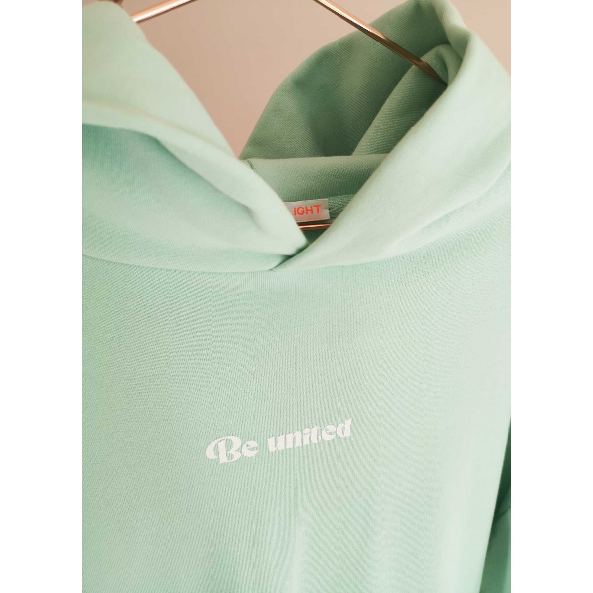 SPARKLES OF LIGHT | Unisex Sweatshirt türkis| BE UNITED