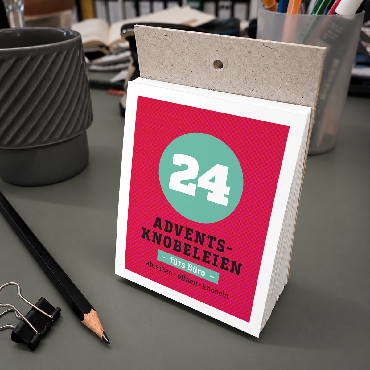 Knobel-Büro-Adventskalender // sperlingB.design