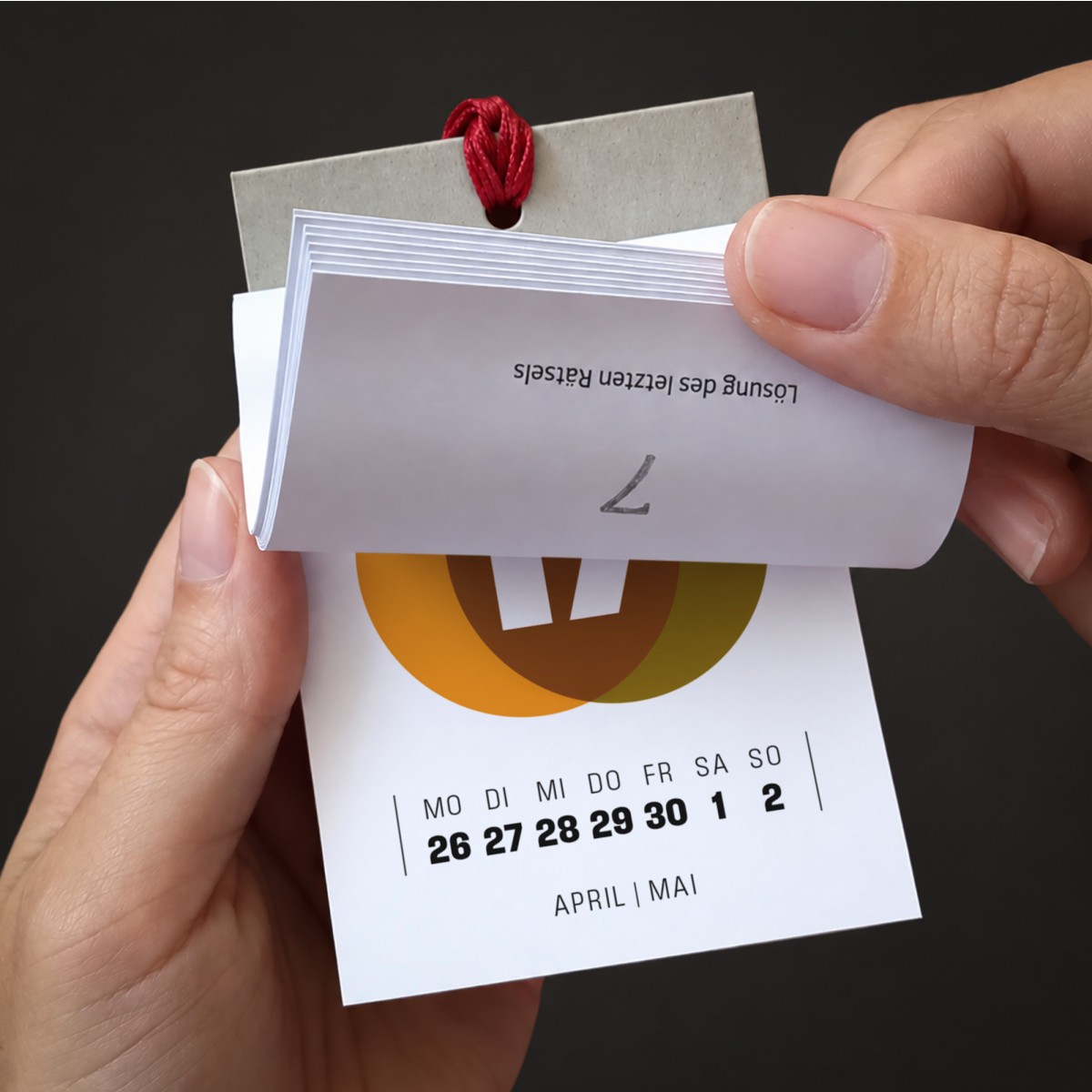 Rätsel-Wochenkalender 2027 – 52 Knobeleien zu Sprichwörtern, Büchern, Zitaten & Fremdwörtern // sperlingb.design