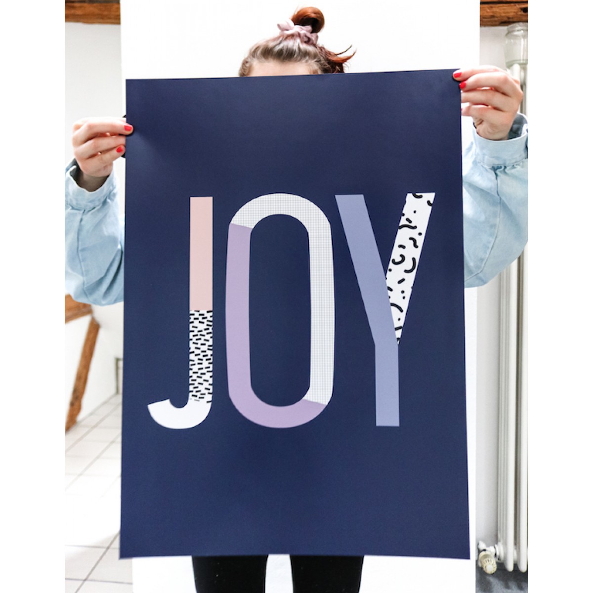 "JOY"-Poster, Fine-Art-Print