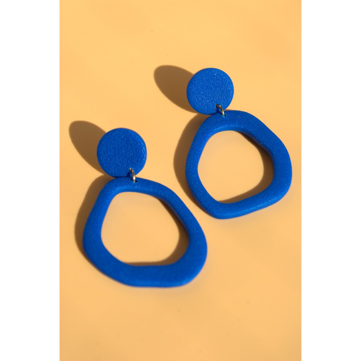 Ipanema | Blaue Statement-Ohrringe | Santoclay