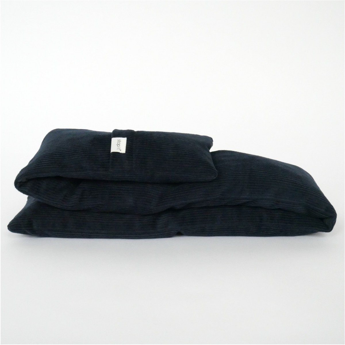 Zugluftstopper "Midnight Cordula" mit waschbarem Bezug von stop!t