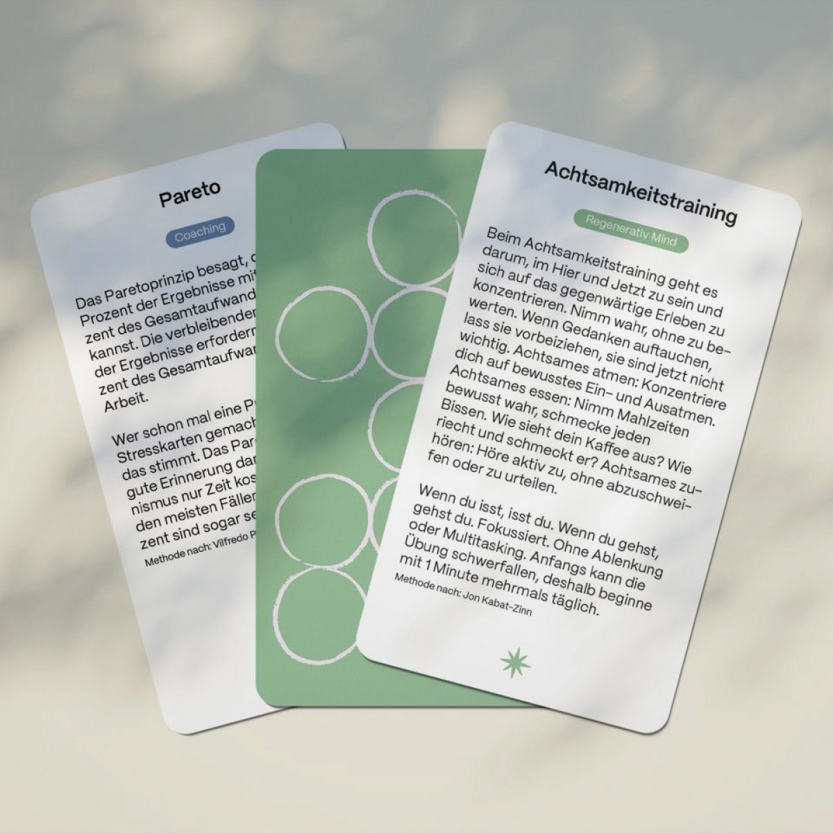 Die Stress-Löser Box - Selbstcoaching Karten-Set mit 60 Karten