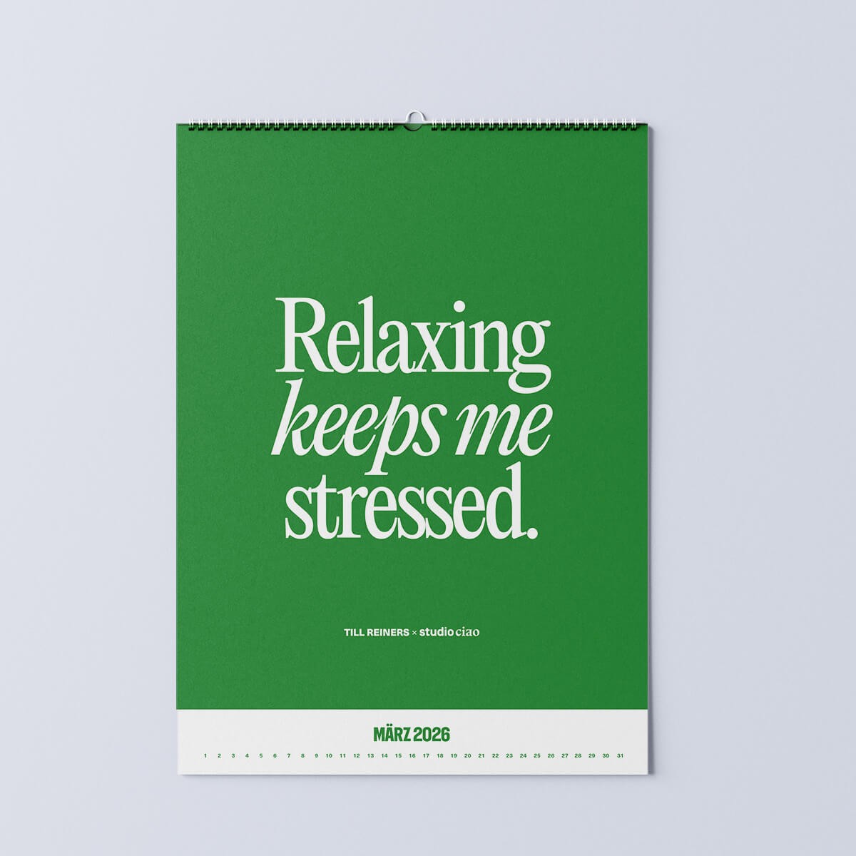 studio ciao Kalender 2026
