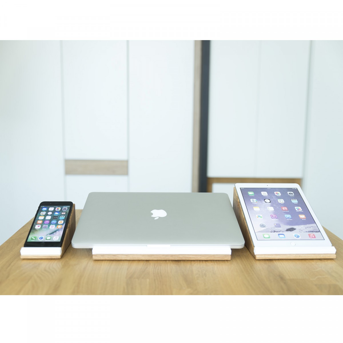 Tablet Halter tablojdo 10, iPad Halter aus Holz | Tablet Halterung 10 Zoll