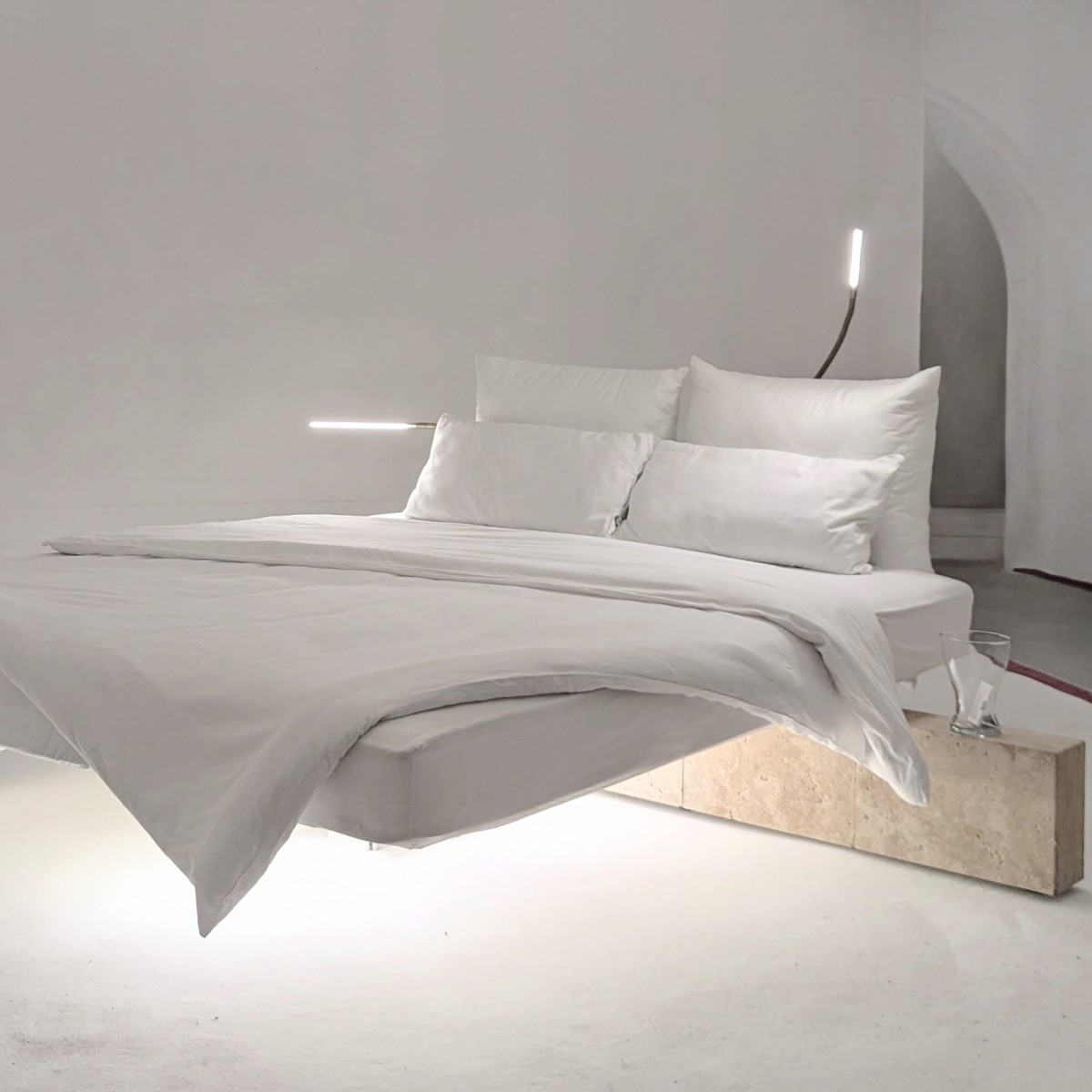 Nachtlicht für das Architektenbett