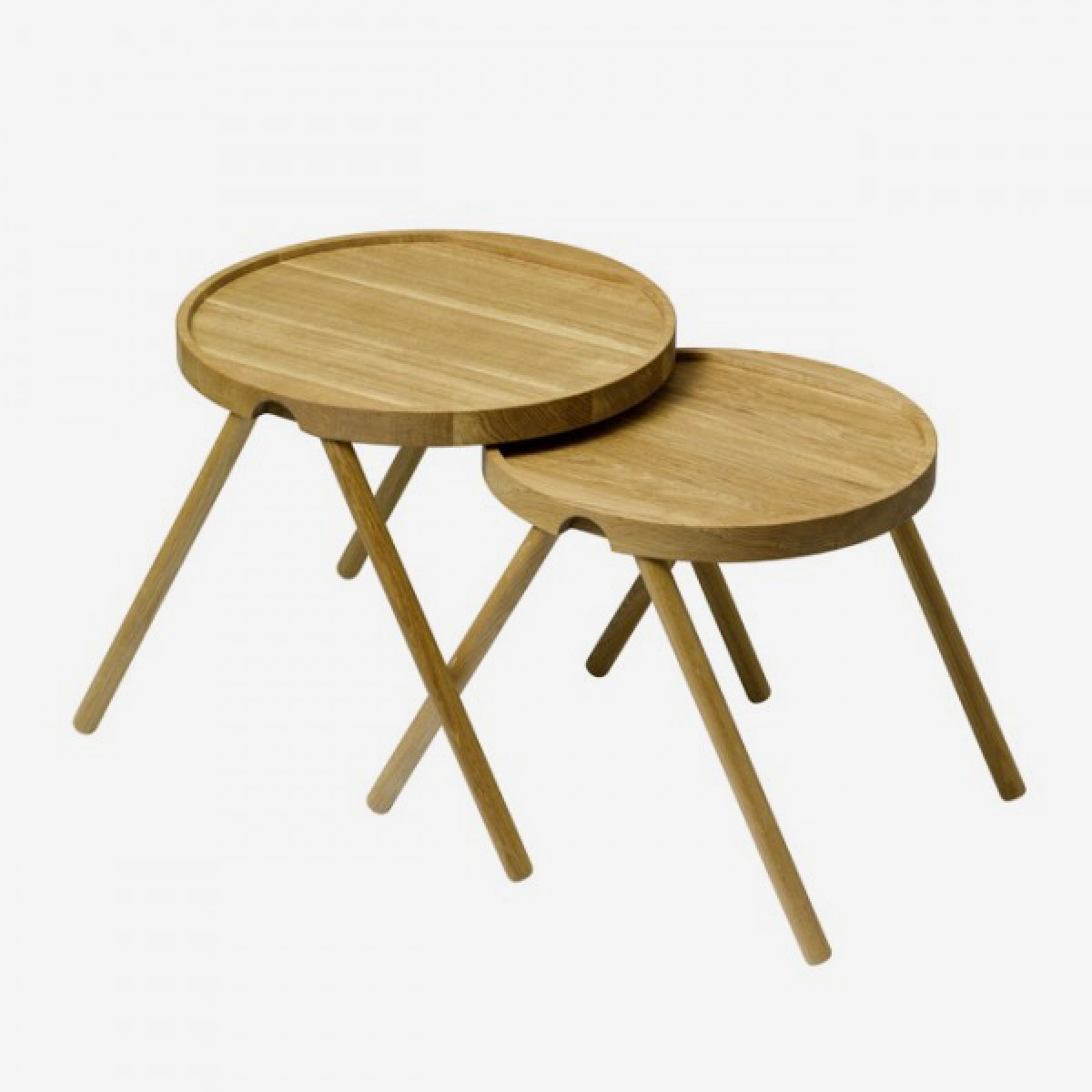 AUERBERG Tablett-Tischpaar (Design Tobias Grau)