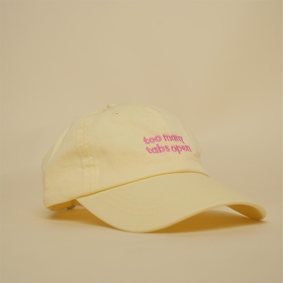 annieannie cap - too many tabs open gelb