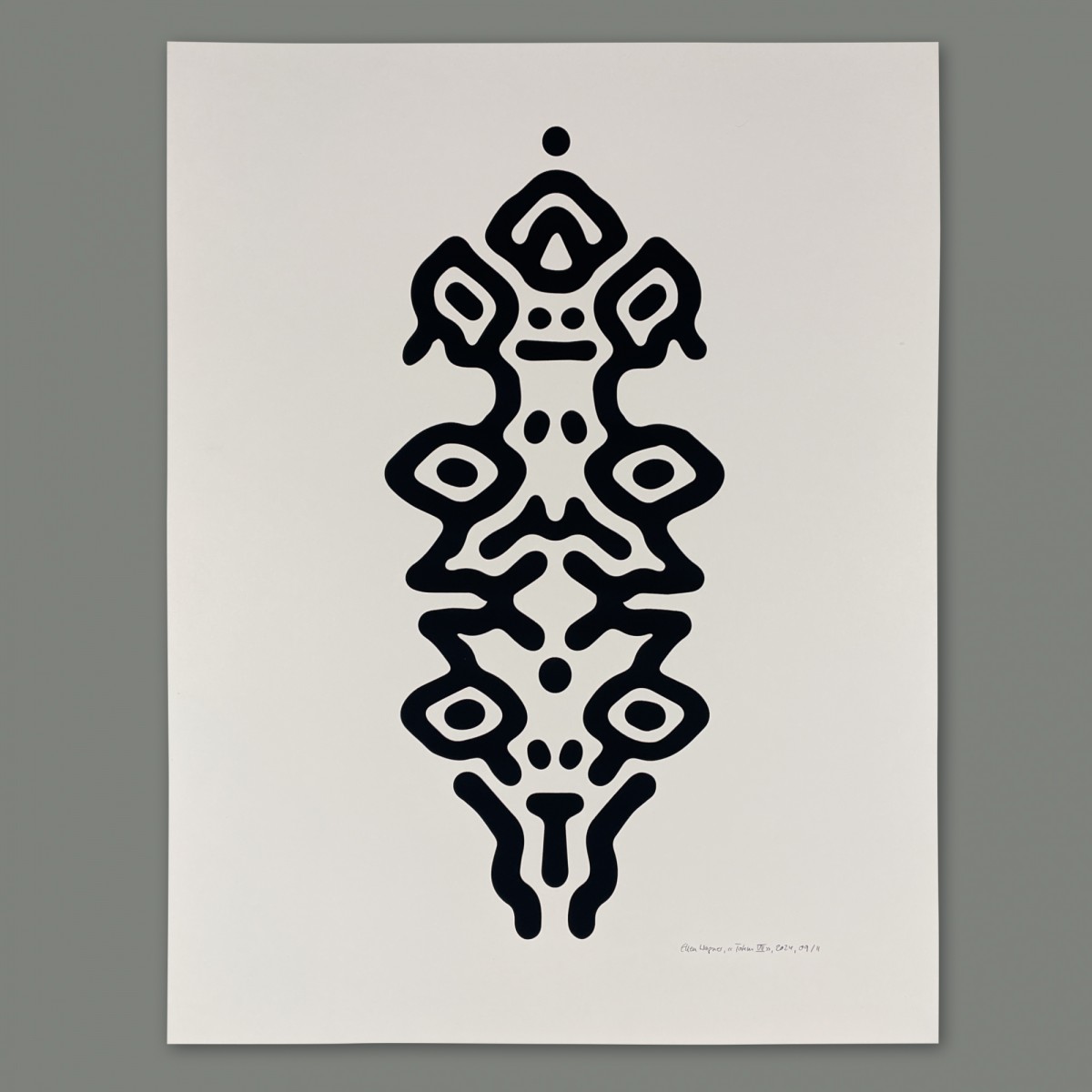 Print now - Riot later ● Totem VII - Handsiebdruck