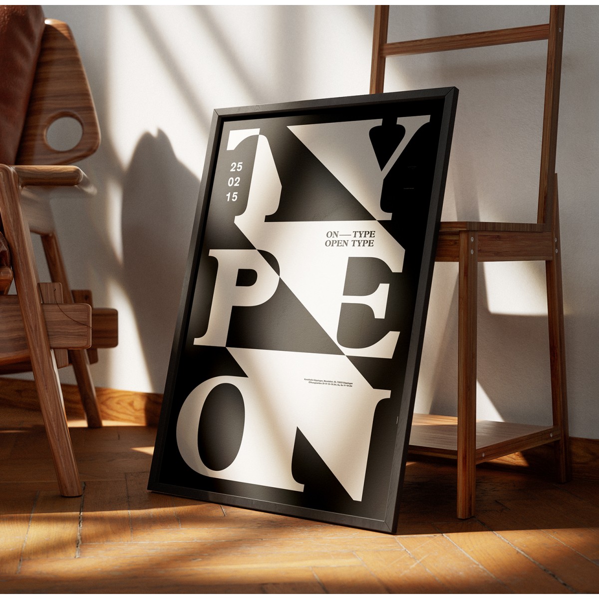 hinzkunst Plakat „On Type | Open Type“ DIN A1