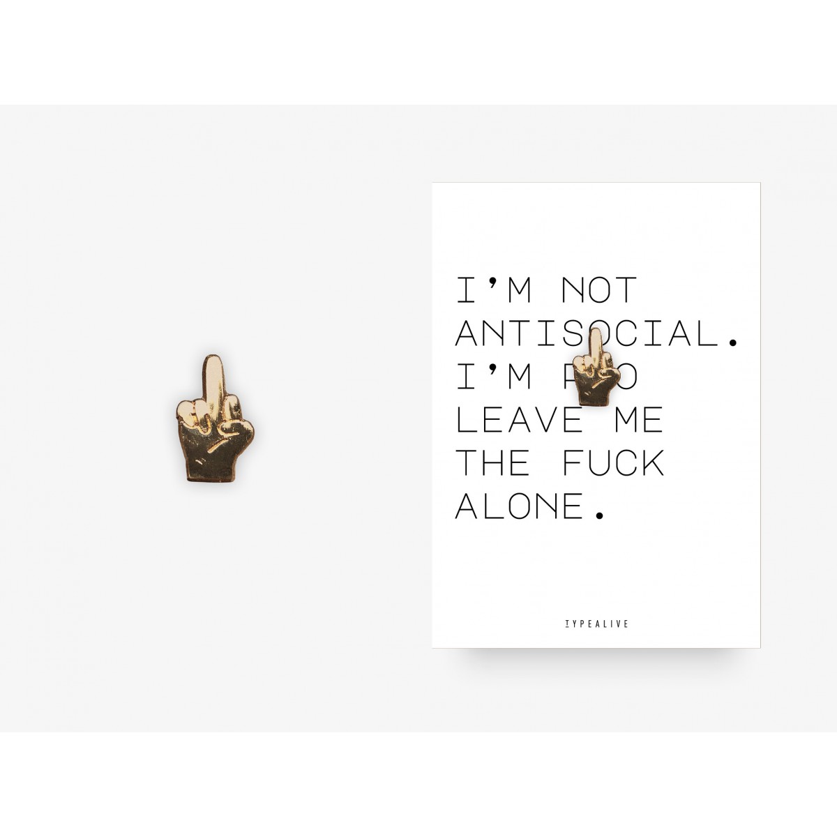 typealive / Pin / Antisocial