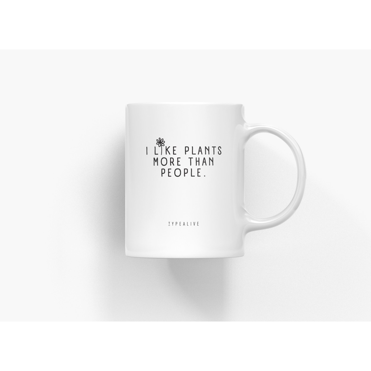 typealive / Tasse aus Keramik / I Like Plants