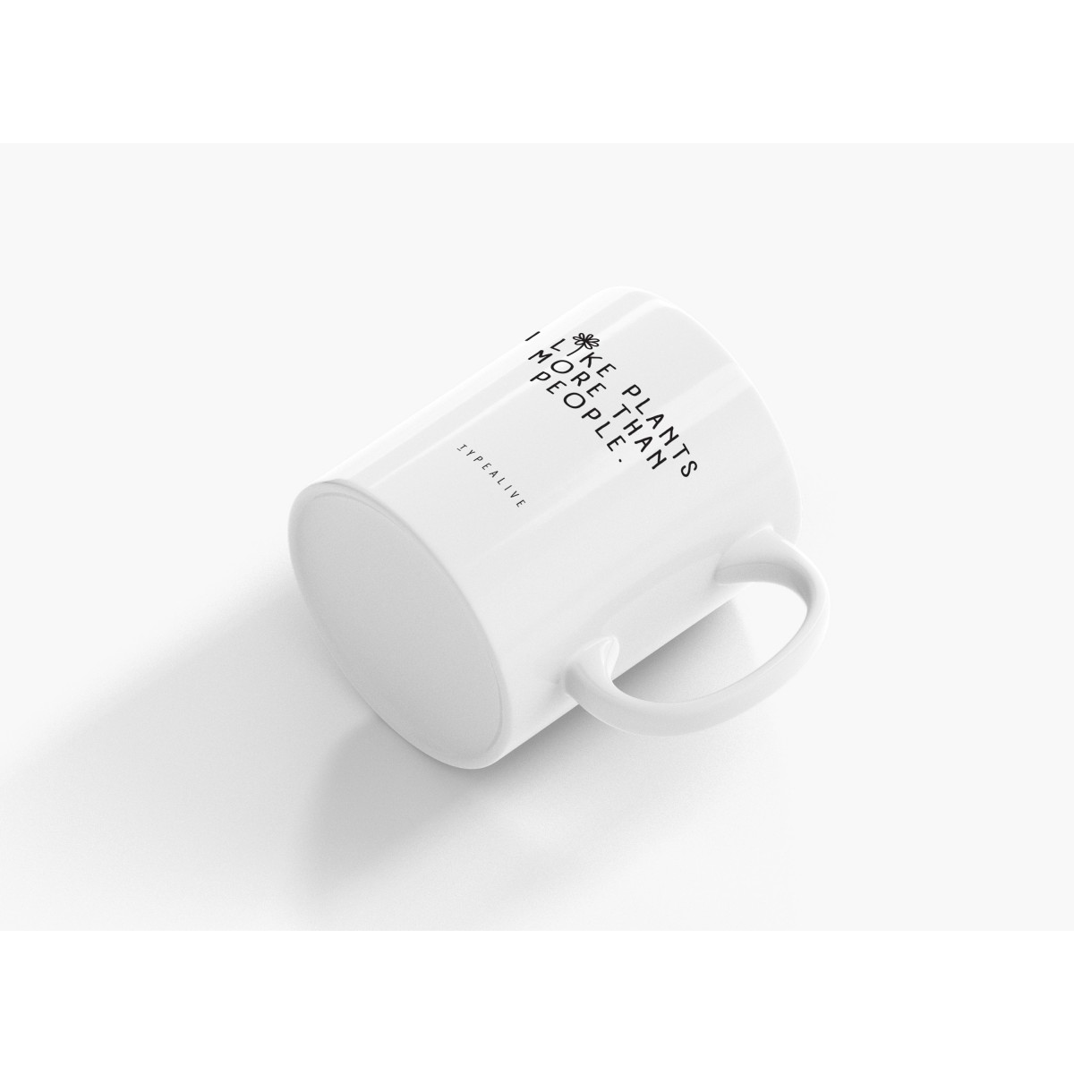 typealive / Tasse aus Keramik / I Like Plants