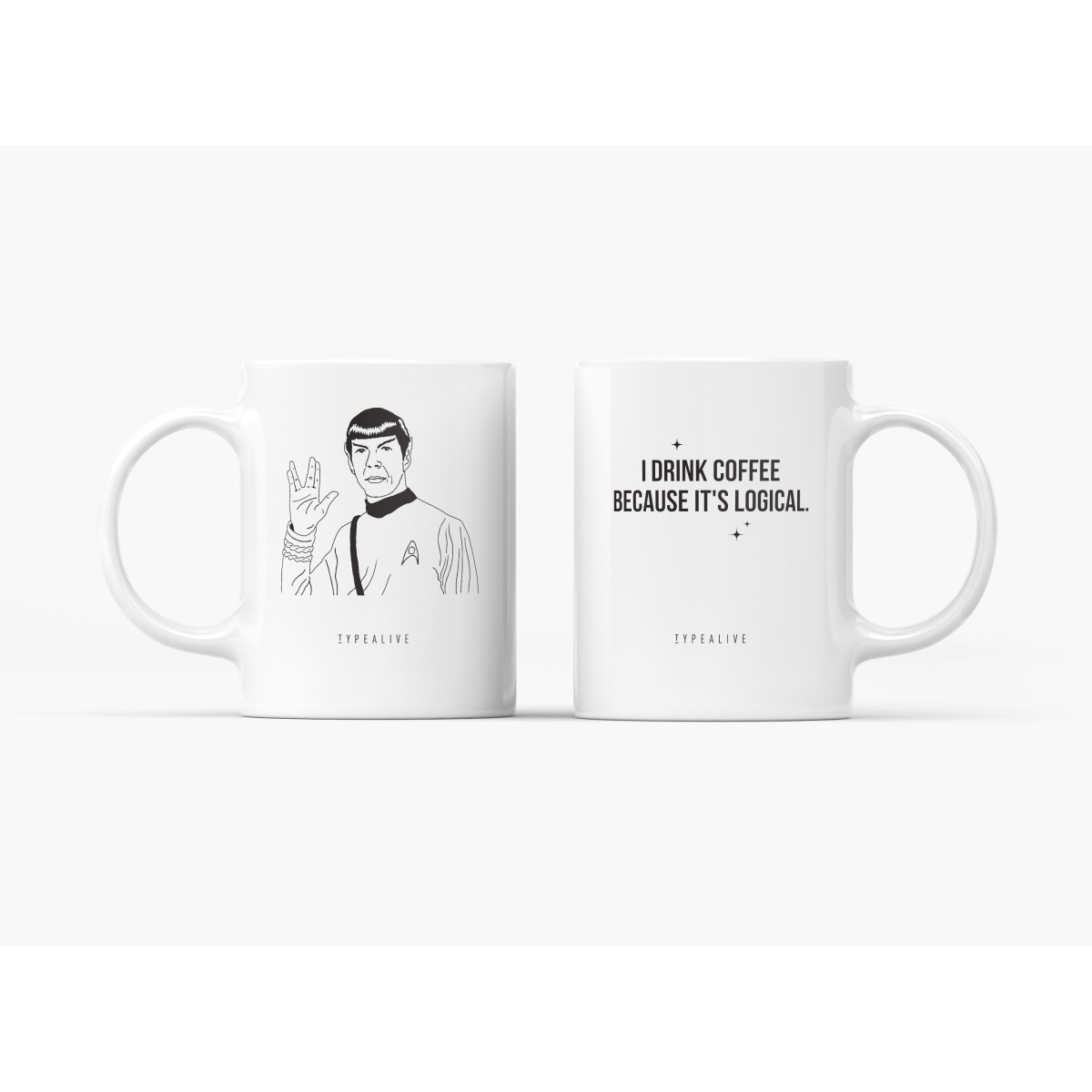 typealive / Tasse aus Keramik / Logical