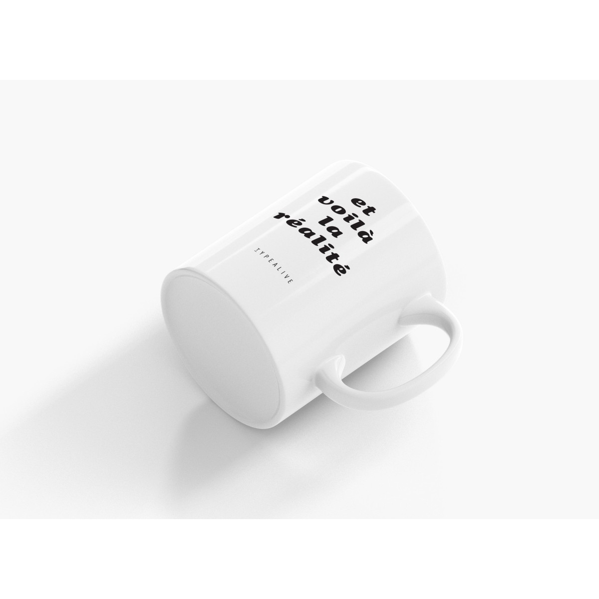 typealive / Tasse aus Keramik / Réalité