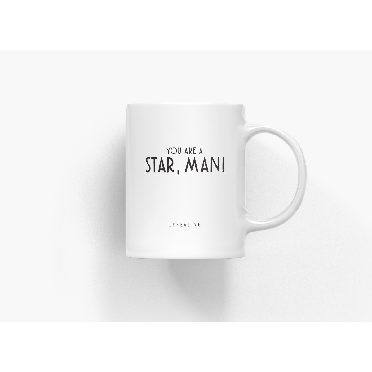 typealive / Tasse aus Keramik / Star Man