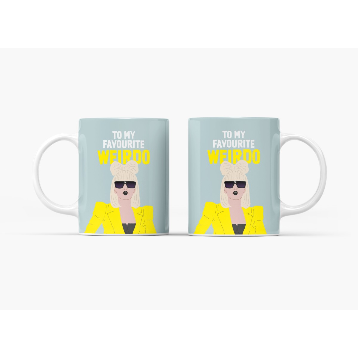 typealive / Tasse aus Keramik / "Icons" Weirdo