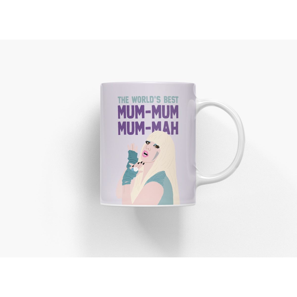 typealive / Tasse aus Keramik / "Icons" World's Best Mum-Mum-Mum