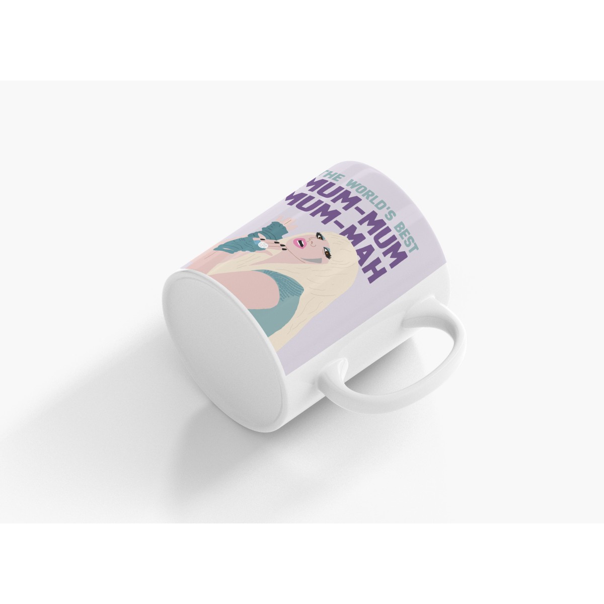 typealive / Tasse aus Keramik / "Icons" World's Best Mum-Mum-Mum