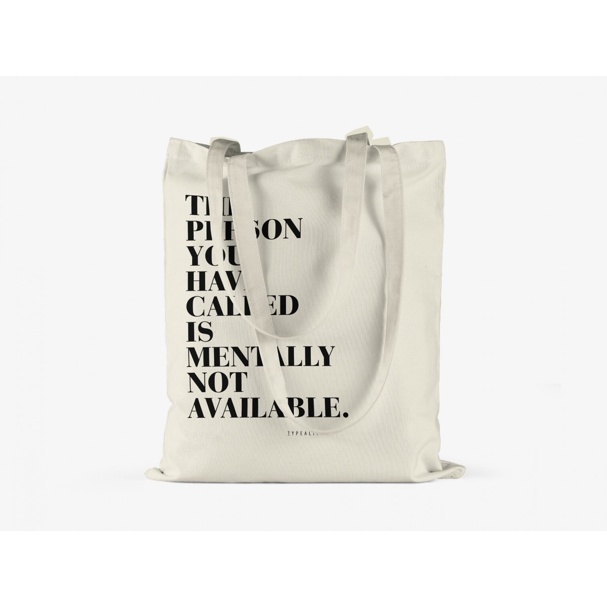 typealive / Baumwolltasche / Available / Natur