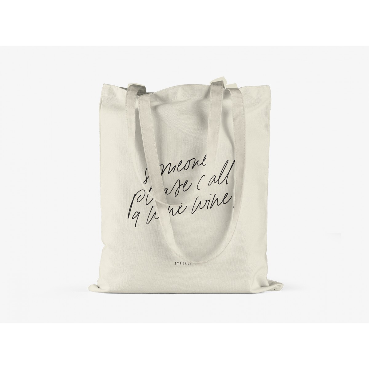 typealive / Baumwolltasche / Call 9 Wine Wine