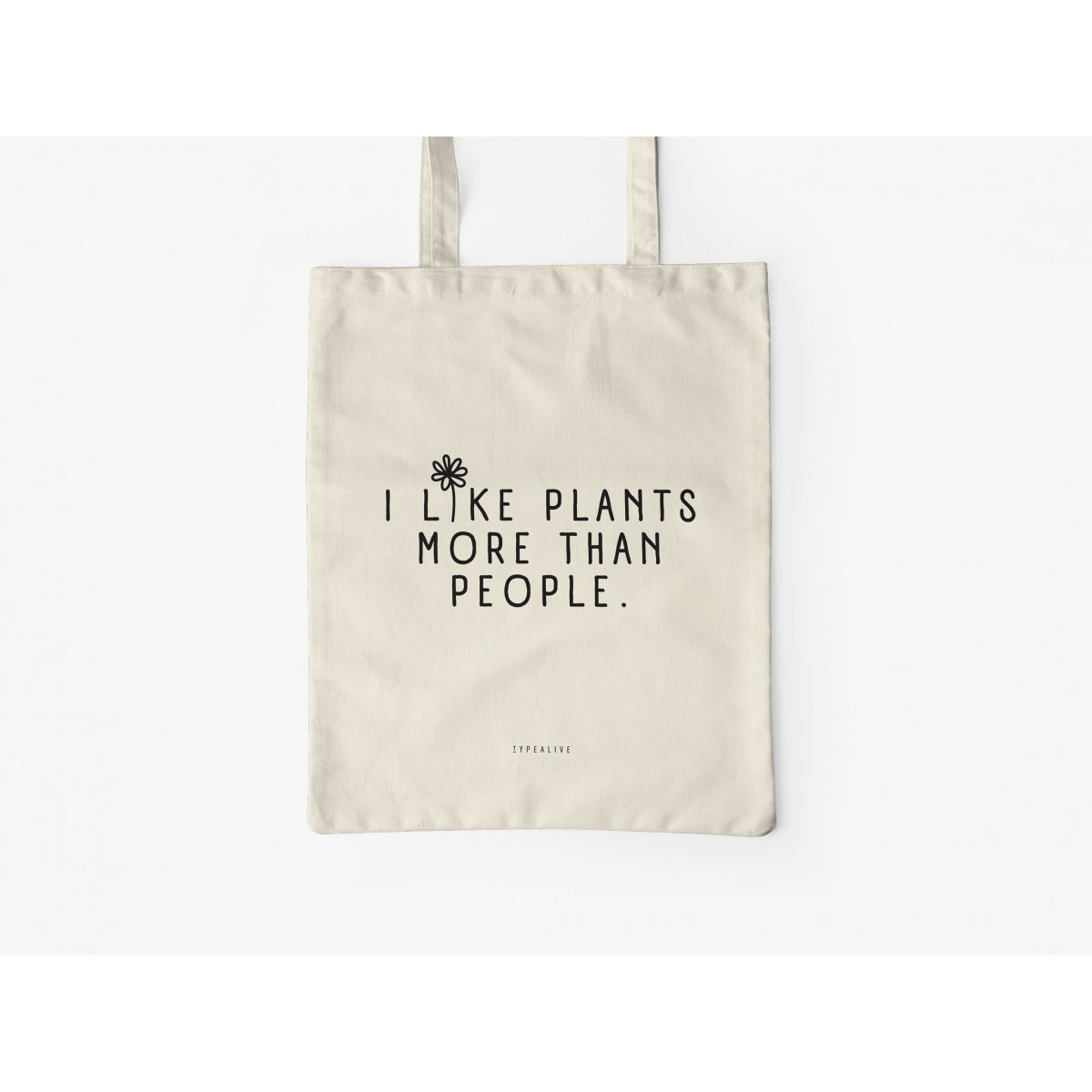 typealive / Baumwolltasche / I Like Plants