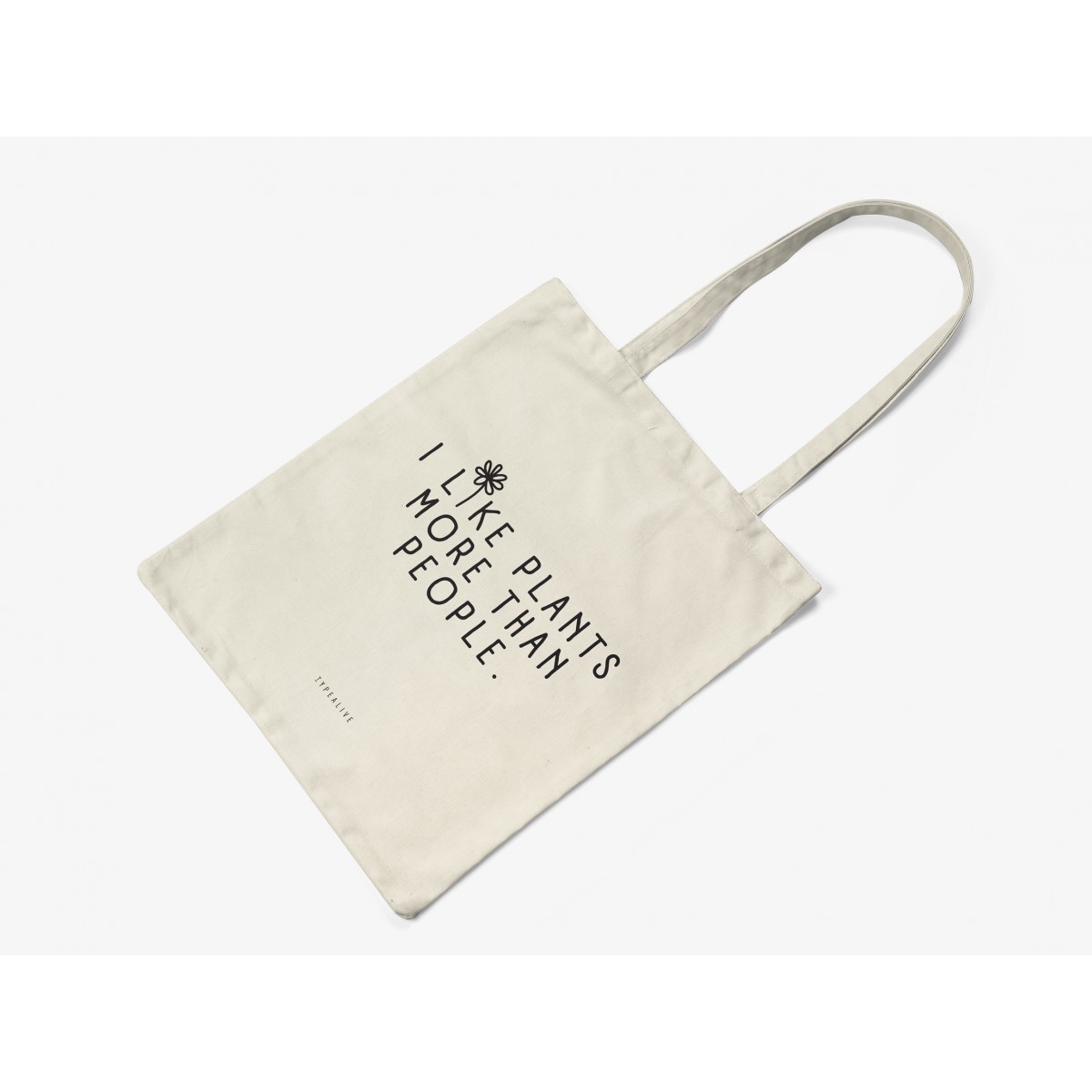 typealive / Baumwolltasche / I Like Plants