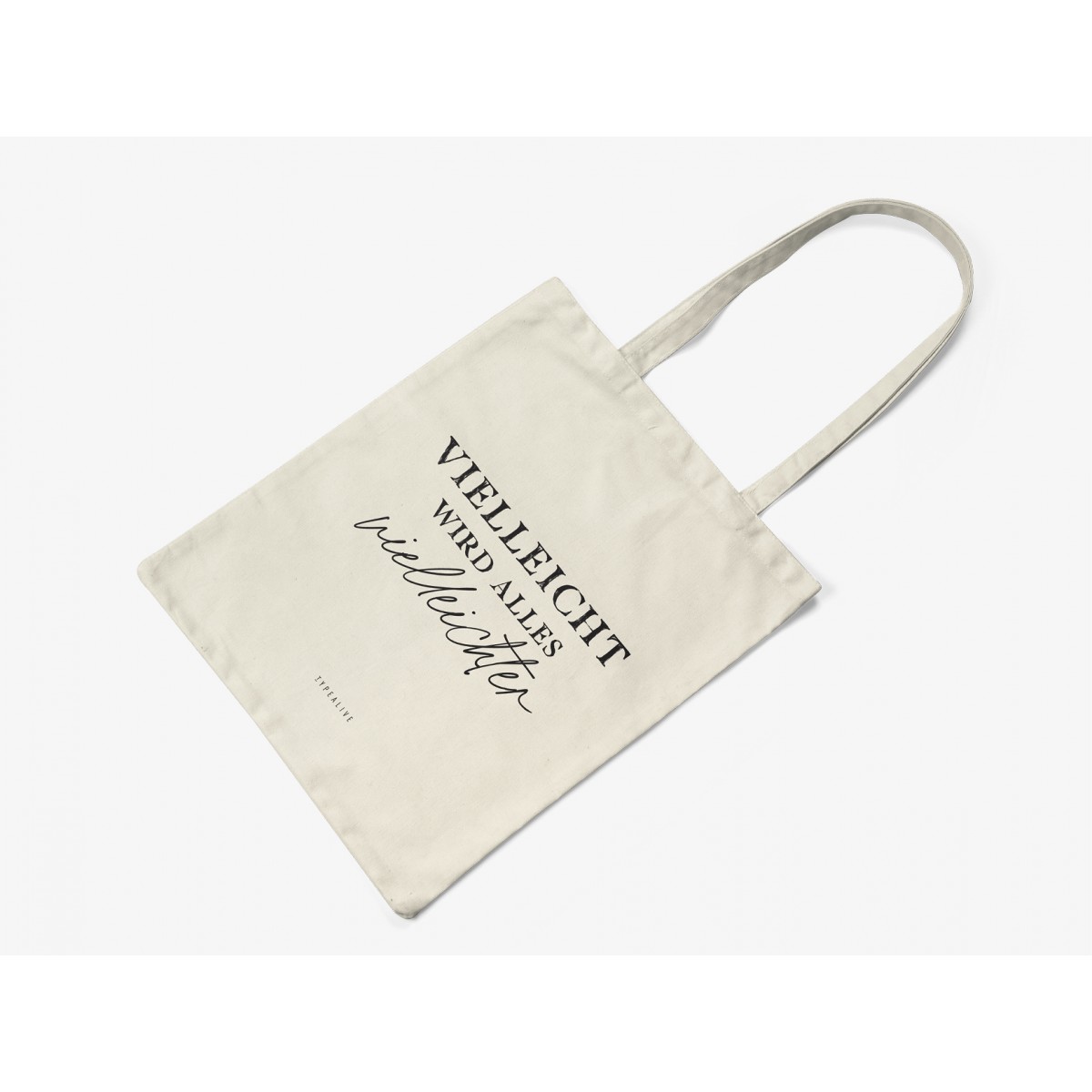 typealive / Baumwolltasche / Vielleicht