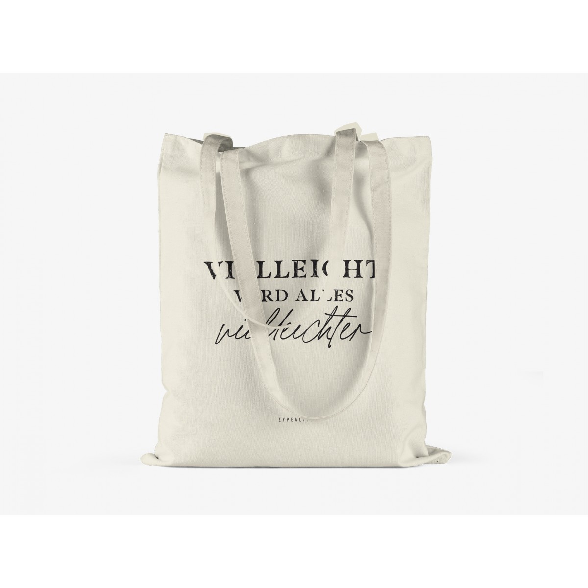 typealive / Baumwolltasche / Vielleicht