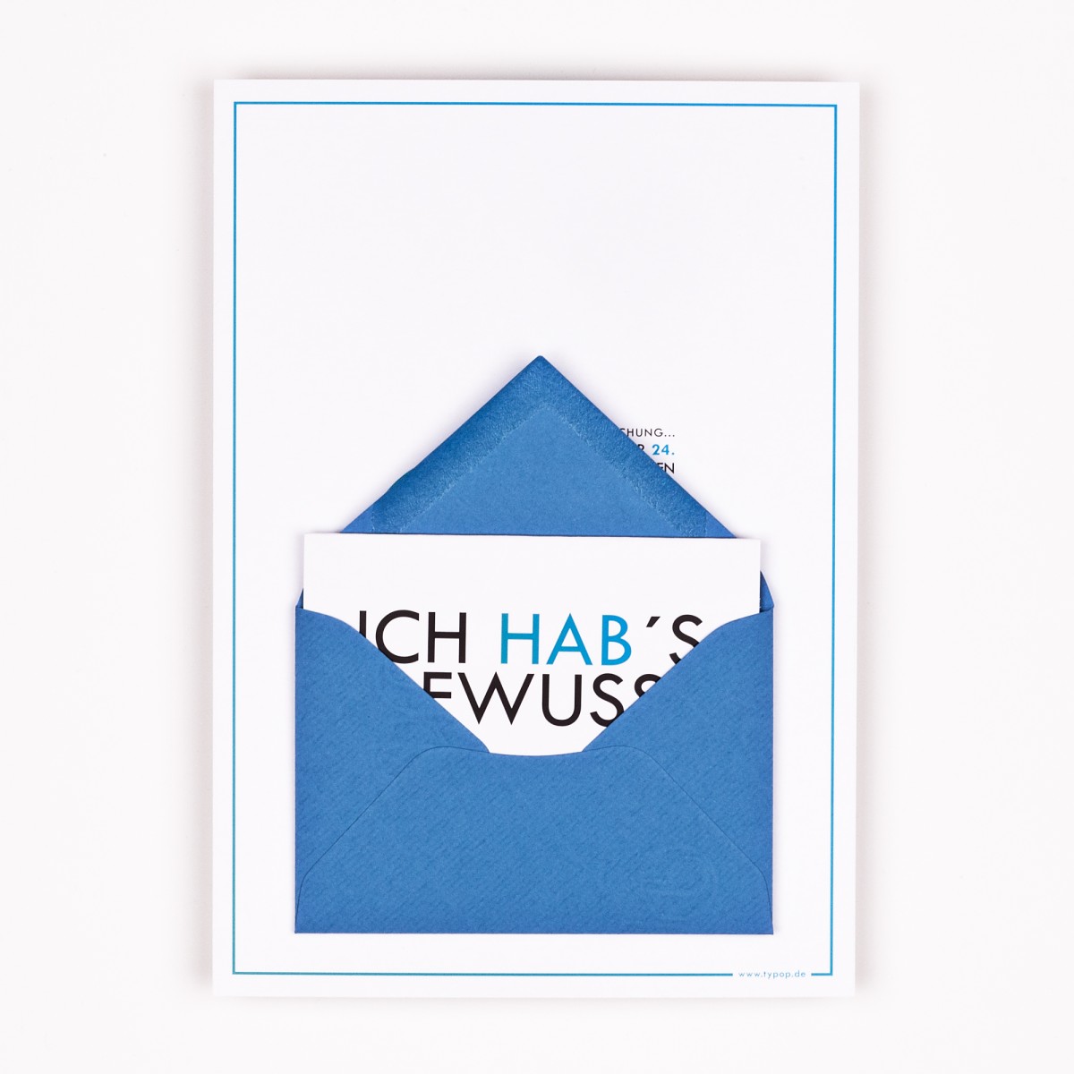 Adventskalenderkarte "Schneeflocken" inkl. Umschlag, Minikarte + Umschlag und Klebepunkte