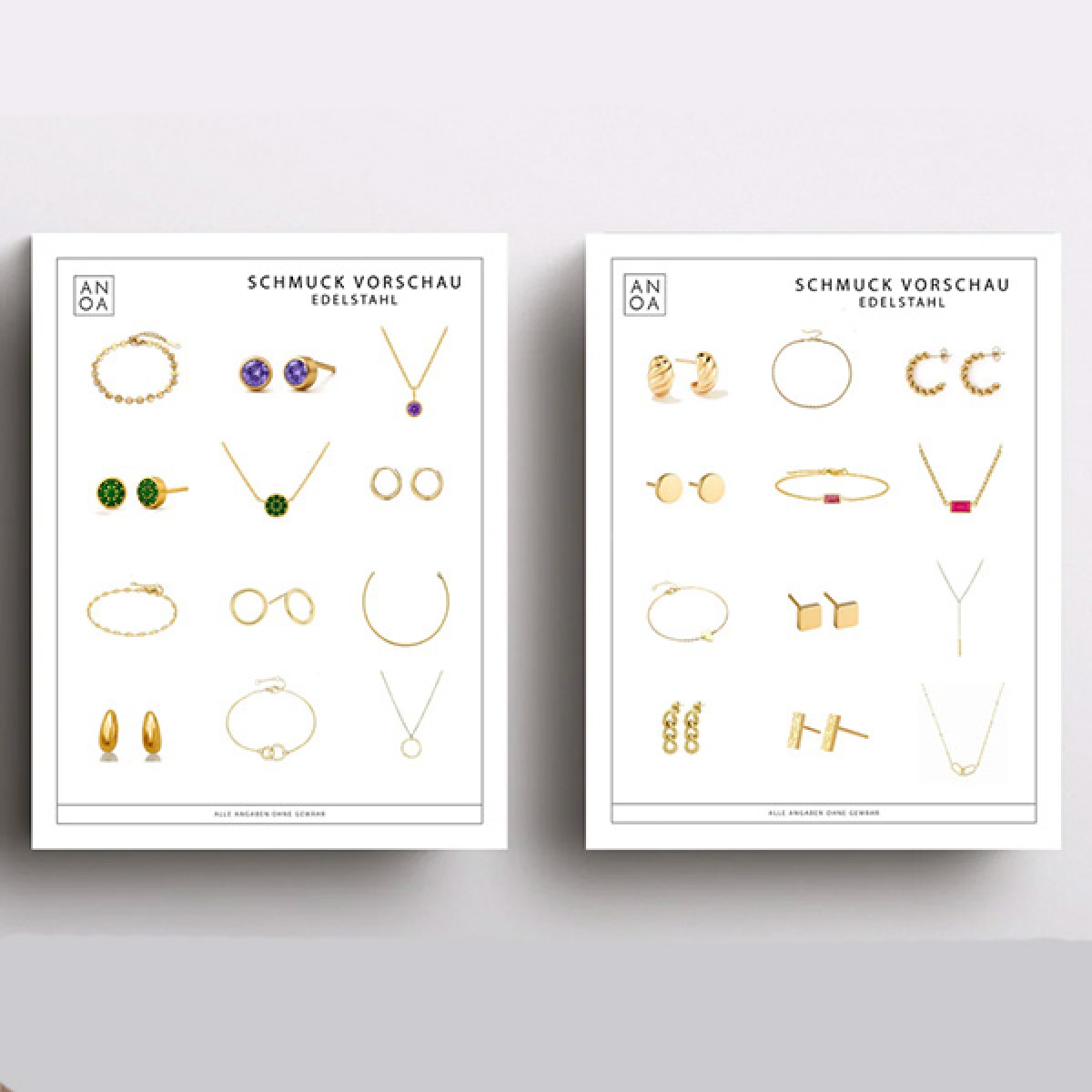 Anoa Adventskalender Schmuck 2025 Edelstahl