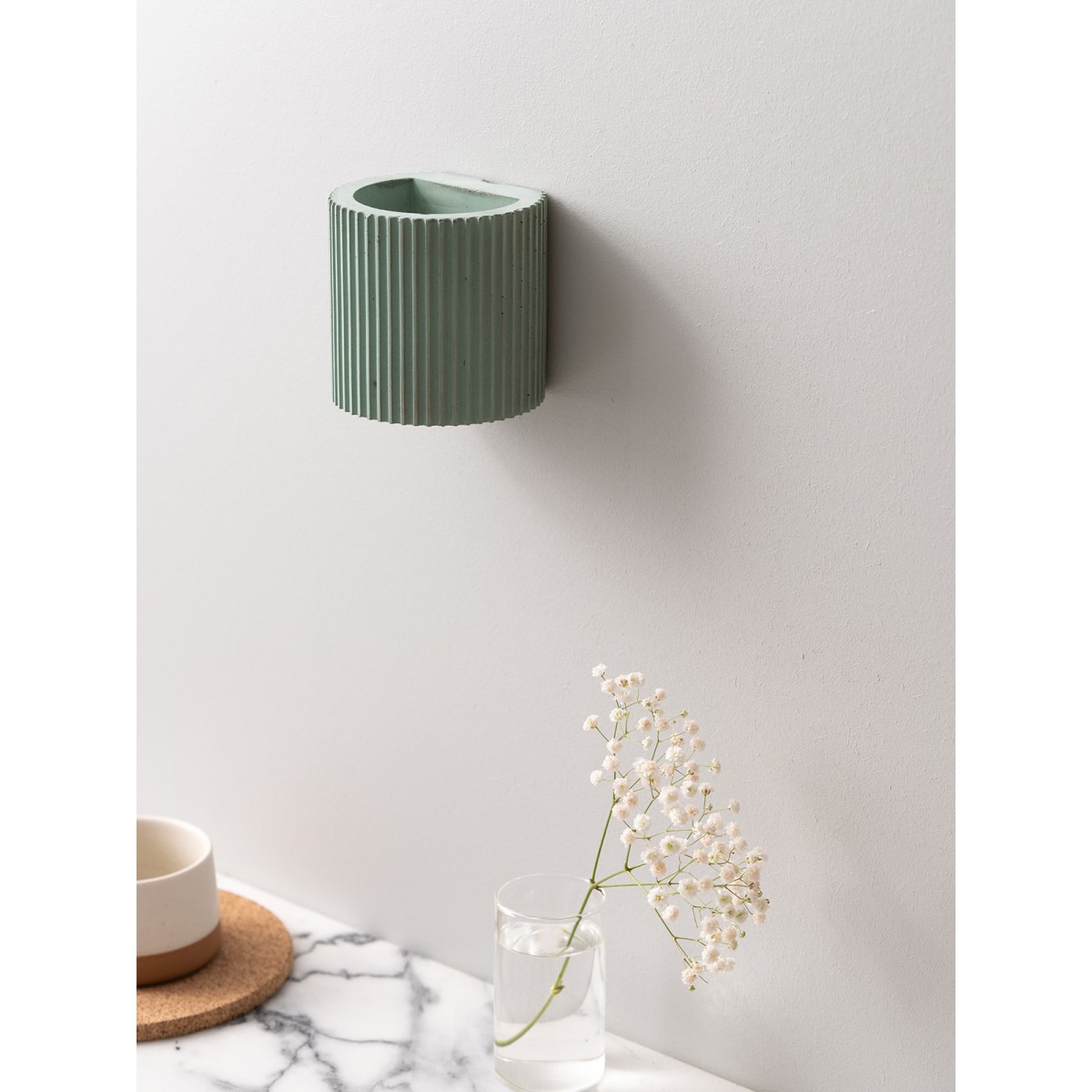 Wandlampe up and down – plissiert und farbenfroh [S6] 
