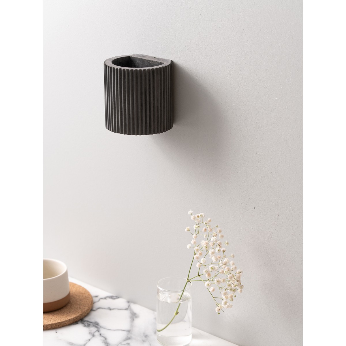 Wandlampe up and down – plissiert und farbenfroh [S6] 