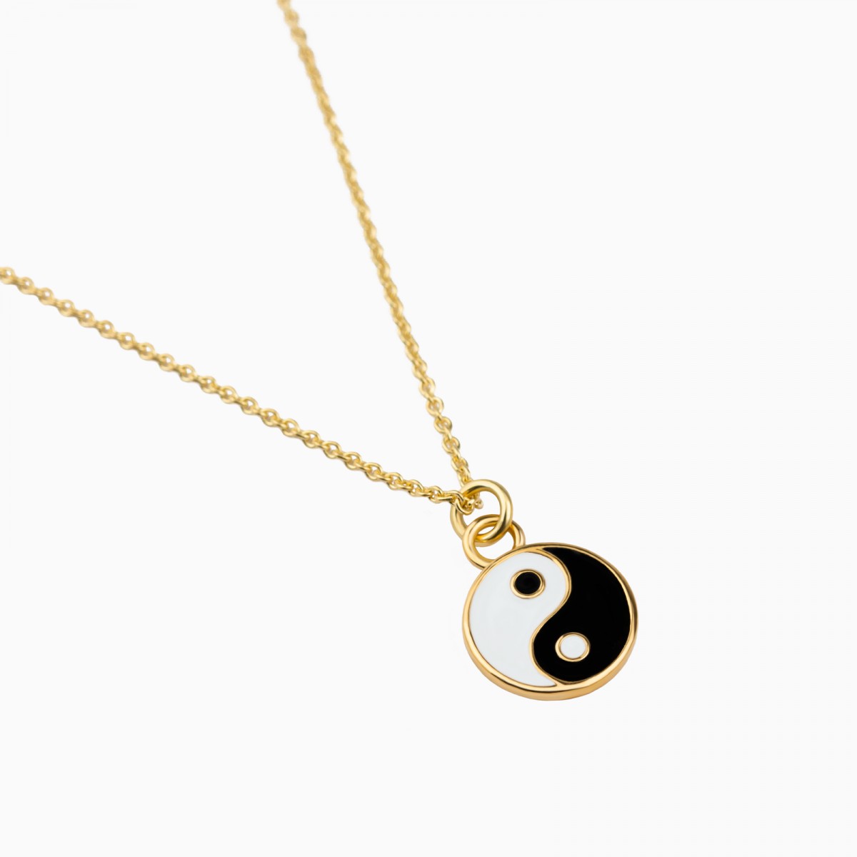 Yin Yang Necklace | Halskette aus Gold Vermeil | Paeoni Colors