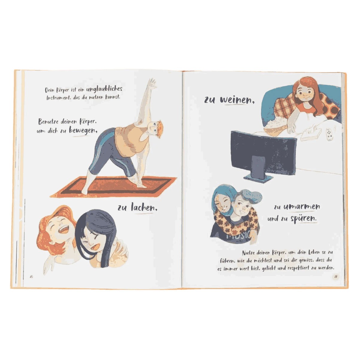 "Liebe deinen Körper"  Kinderbuch vom Zuckersüß Verlag