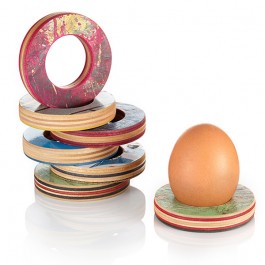 Lockengelöt Eierbecher - aus recycelten Skateboards