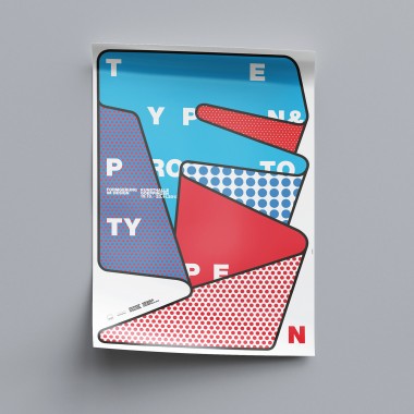 hinzkunst Plakat „Typen und Prototypen“ DIN A1