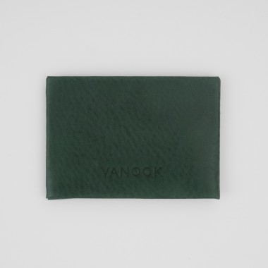 VANOOK Card Case Horizontal / Malachite