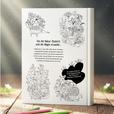 »Frühlings-Malbuch« zum Entspannen - Verena Pia