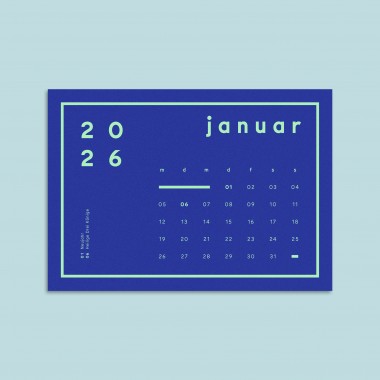 Postkartenkalender inkl. Kartenhalter / ab sofort / Frau Rippe