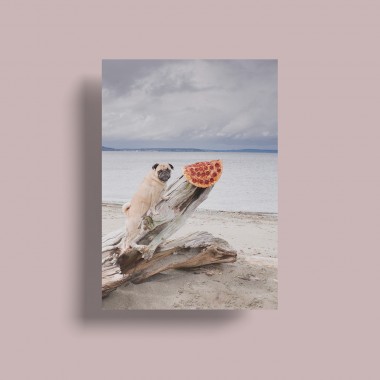"Pizza in the Wild" Postkarten Set