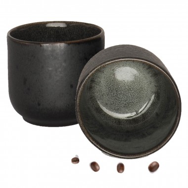 Lys Keramik Becher 300 ml, 2er-Set – handgemacht in Portugal