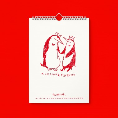 "Ich glaub ich Spinnguin! Schon 2026?!" Kalender by Gianluca Scigliano