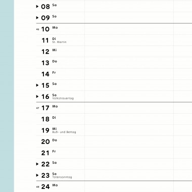 A4 Familienplaner Nr. 02 / 3 Spalten / ab sofort / frau rippe