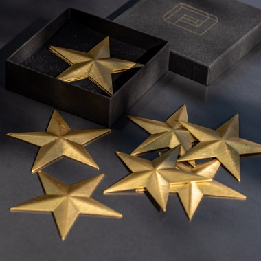 Messing Sterne 04.04. von Lhoch2
- 10er Set