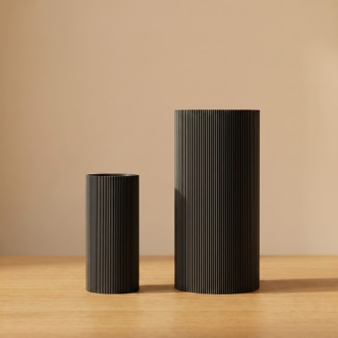 Lined Vase klein – wasserdicht, 3D-gedruckt