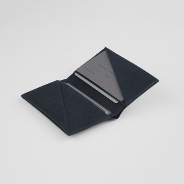 VANOOK Bi-Fold Card Case Small / Charcoal