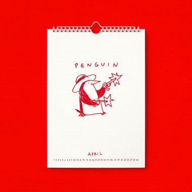 "Ich glaub ich Spinnguin! Schon 2026?!" Kalender by Gianluca Scigliano